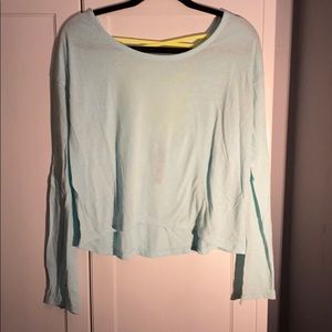 teal long sleeve